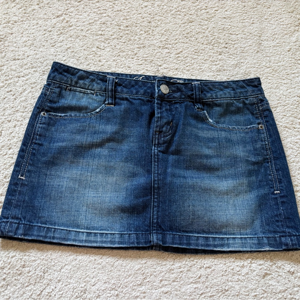 American Eagle Denim Mini Skirt
